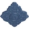 Ekena Millwork Ashford Ceiling Medallion, Hand-Painted Americana, 42 3/4"W x 28 7/8"H x 1"P CM42X28ASAMF - alternate 3